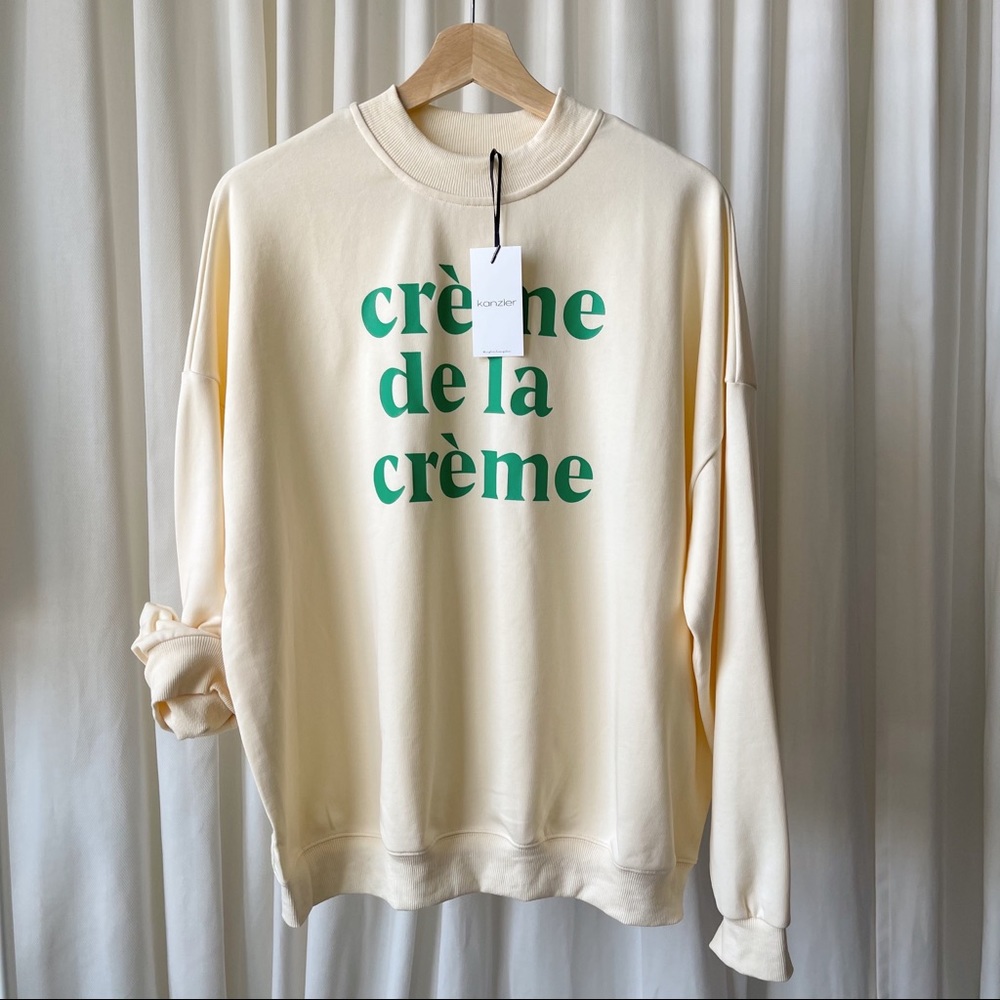 Crème De La Crème Sweatshirt — Cream - Picture 8 of 10